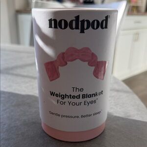 Pink Weighted Eye Blanket by Nodpod